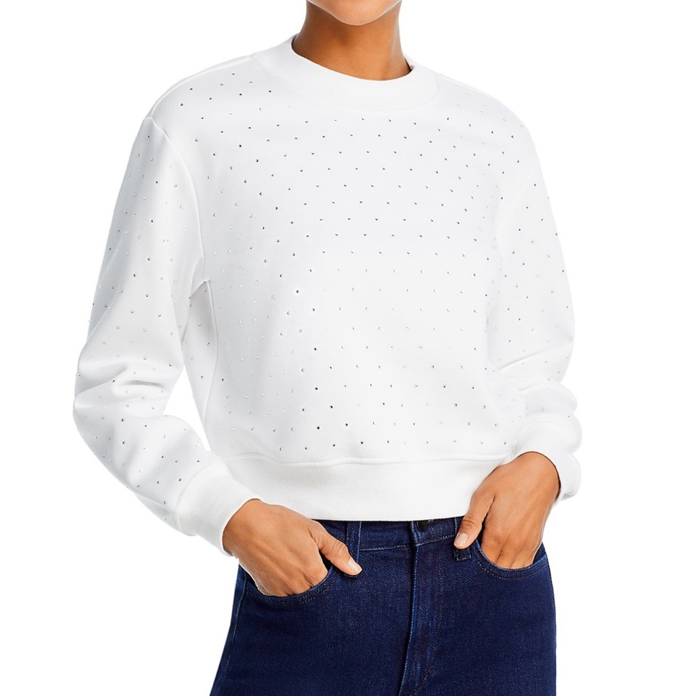Generation love Julie sweatshirt, white size medium